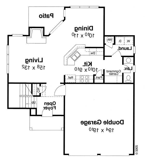 First Floor image of Highlands House Plan